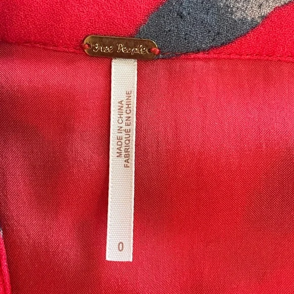 Free People Smooth Sailing Maxi Skirt in Red size 0